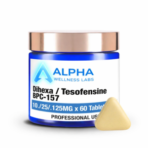 Brain Blend - Dihexa (10mg) / Tesofensine (250mcg) / BPC-157 (125mcg) x 60 Tablets